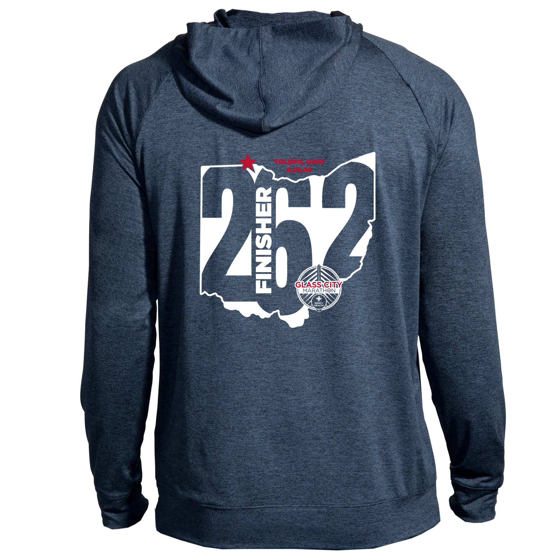 Men's Mercy Health GCM 26.2 State Finisher Hoodie