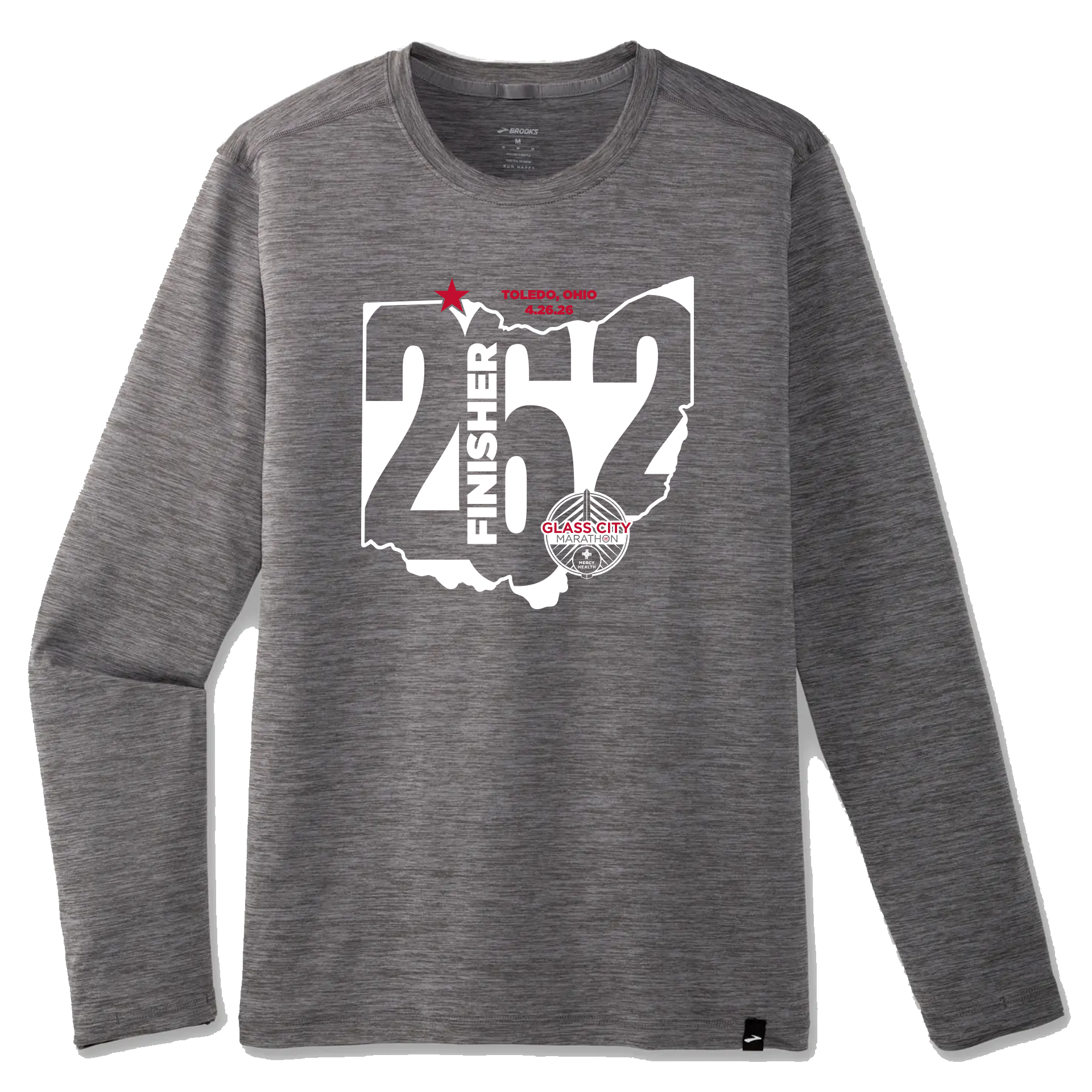 Men's Mercy Health GCM 26.2 State Finisher 2026 Long Sleeve
