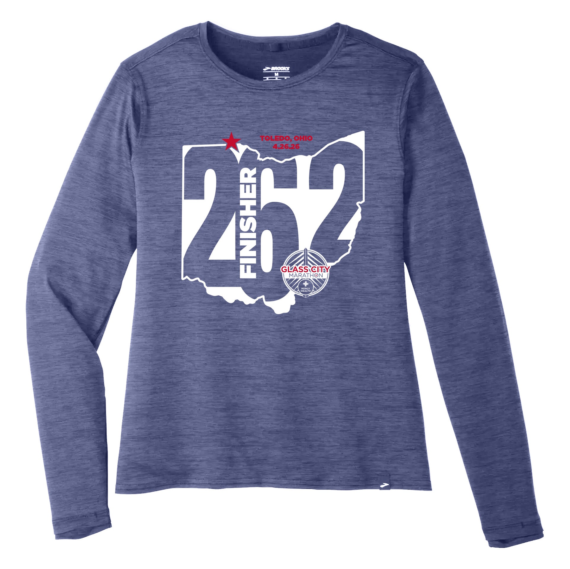 Women's Mercy Health GCM 26.2 State Finisher 2026 Long Sleeve