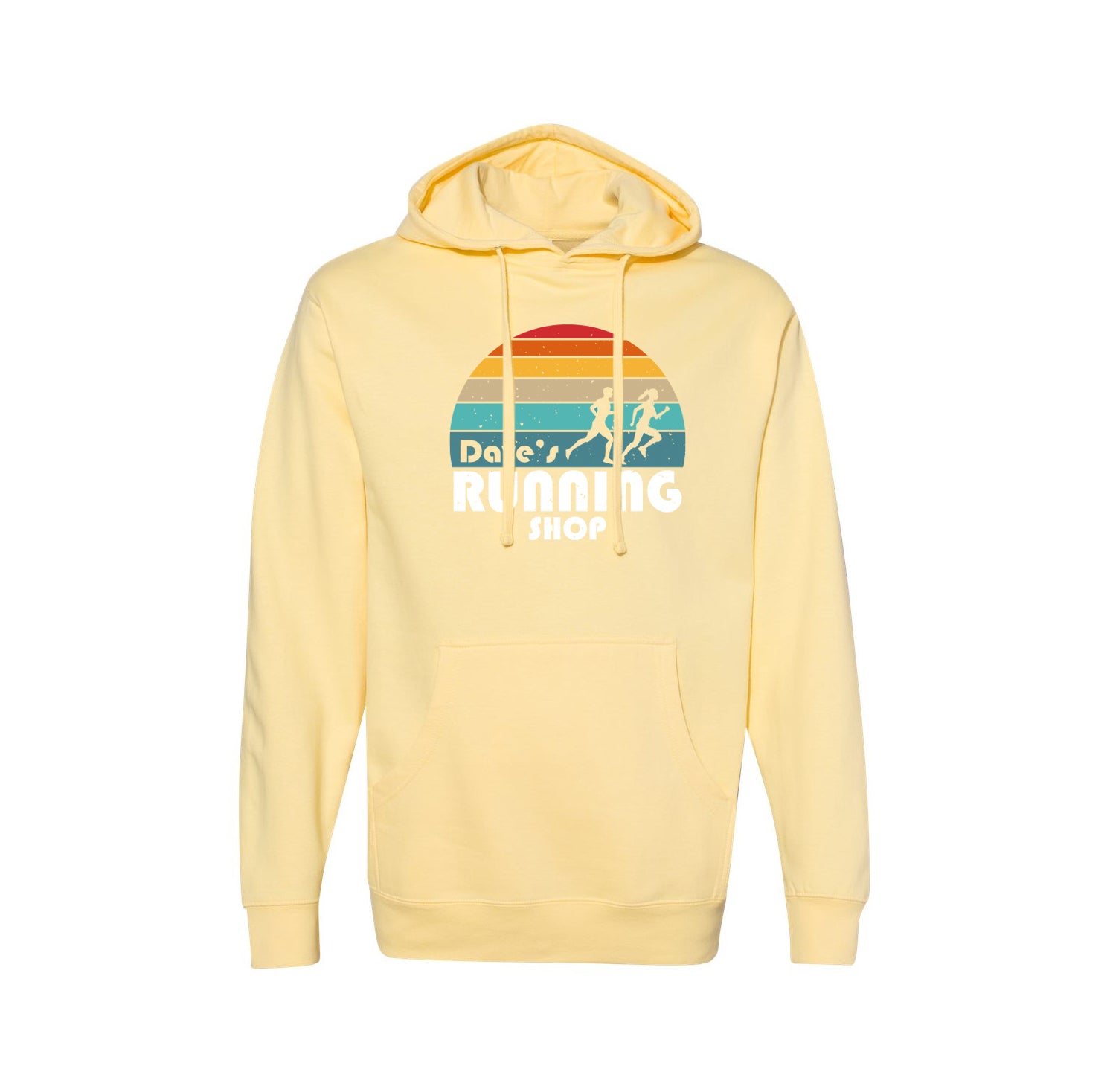 Dave's Rainbow Shop Sunset Retro - Hooded Sweatshirt