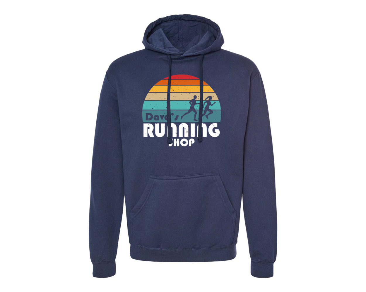 Dave's Rainbow Shop Sunset Retro - Hooded Sweatshirt