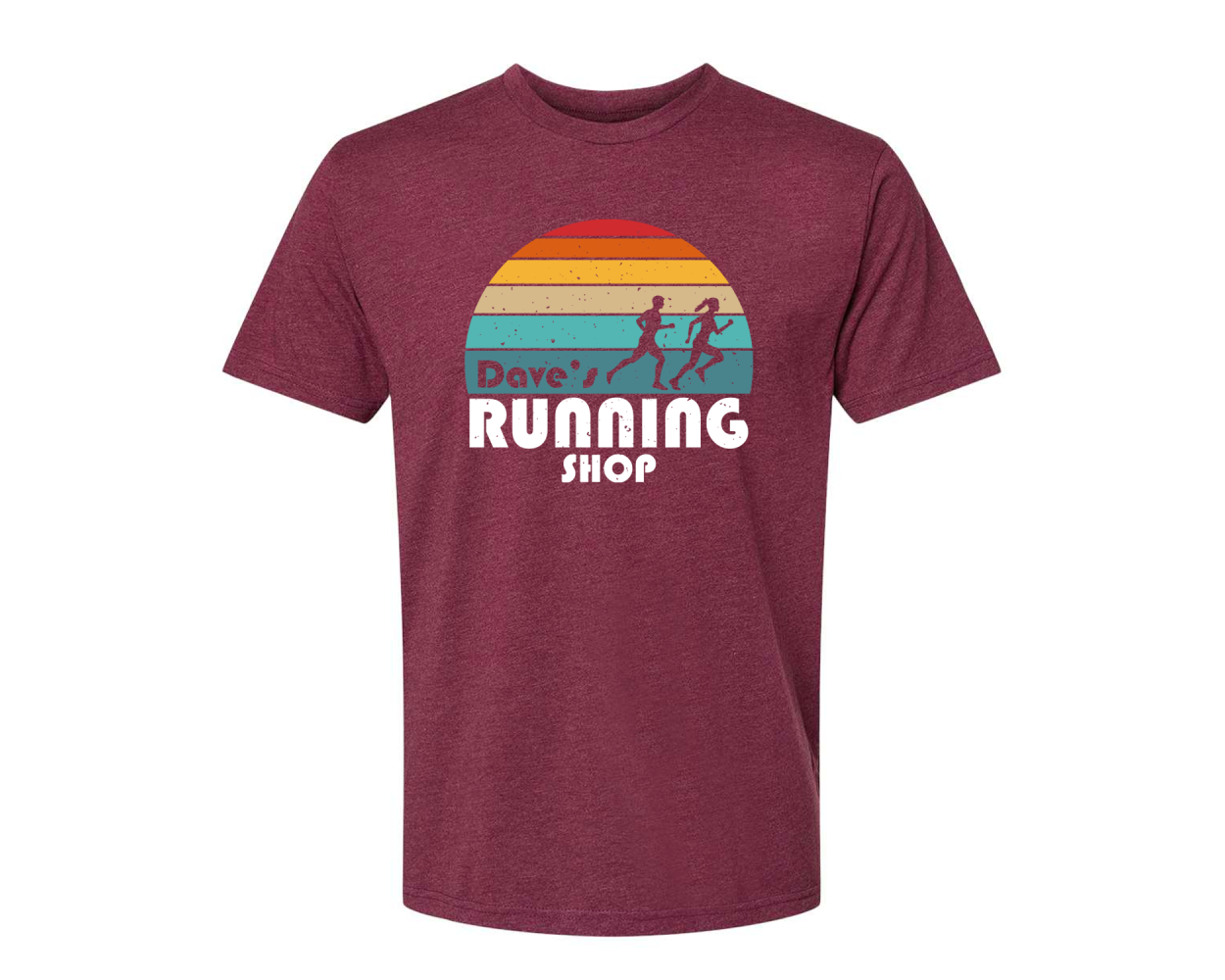 Dave's Running Shop Sunset Retro