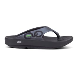 靴 OOFOS OORIGINAL BLACK M8 / W10 USA OOFOS OOriginal Sandal Black UNISEX Lightweight Recovery