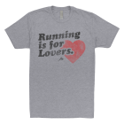 Running is for Lovers - Stone Grey - Tee